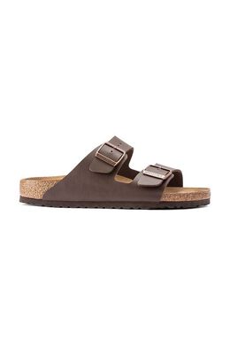 Birkenstock: Коричневые шлёпанцы 