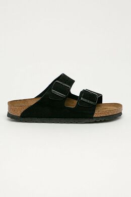 Birkenstock: Чёрные шлёпанцы  Arizona