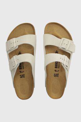 Birkenstock: Бежевые шлёпанцы  Arizona