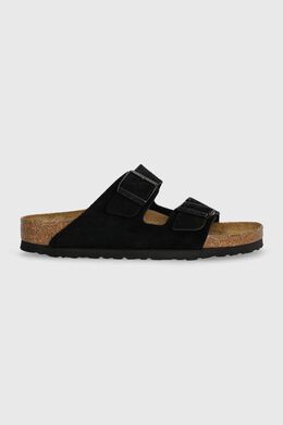 Birkenstock: Чёрные шлёпанцы  Arizona