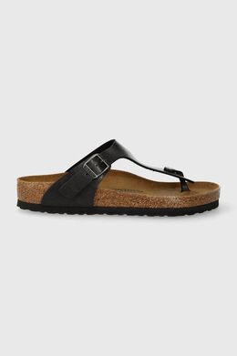 Birkenstock: Чёрные шлёпанцы  Gizeh