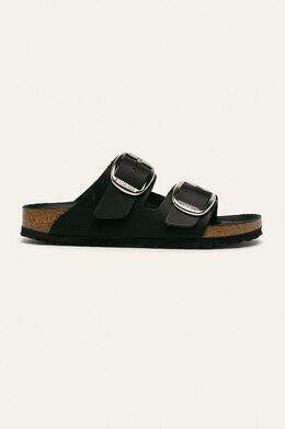 Birkenstock: Чёрные шлёпанцы 