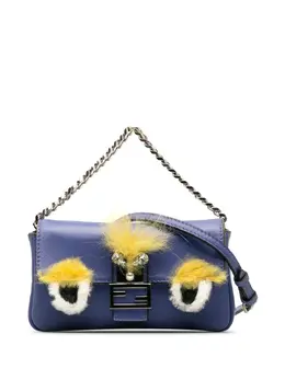 Fendi Pre-Owned: Серебристая сумка