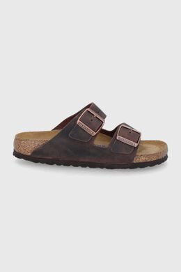 Birkenstock: Коричневые шлёпанцы  Arizona