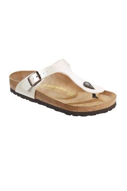 Birkenstock: Бежевые шлёпанцы  Gizeh