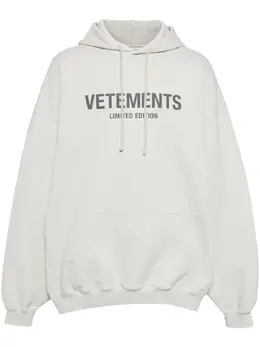 VETEMENTS: Толстовка  Limited Edition с принтом