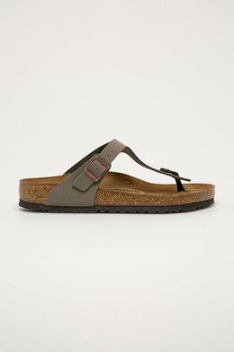 Birkenstock: Серые шлёпанцы  Gizeh