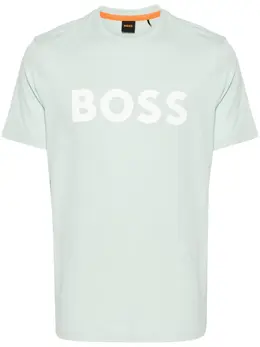 BOSS: Хлопковая футболка 