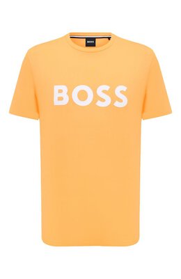 BOSS: Хлопковая футболка 