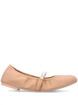 Stuart Weitzman: Бежевые балетки  Goldie