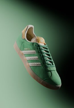 Adidas Originals: Зелёные кроссовки  Originals