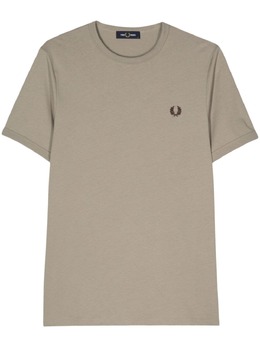 Fred Perry: Хлопковая футболка 