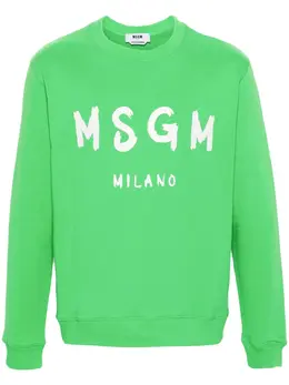 MSGM: Свитшот с принтом 