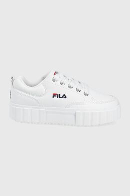 Fila: Белые кроссовки 