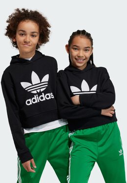 Adidas Originals: Чёрная толстовка  Originals