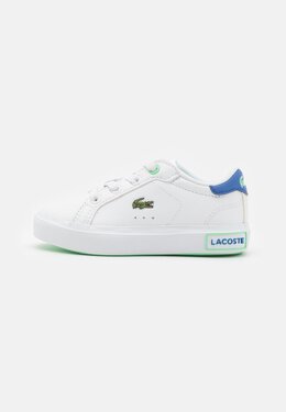 Lacoste: Белые кроссовки 