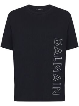 Balmain: Хлопковая футболка