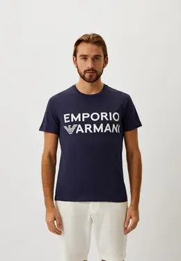 Emporio Armani: Синяя футболка 