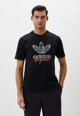 adidas Originals: Чёрная футболка 