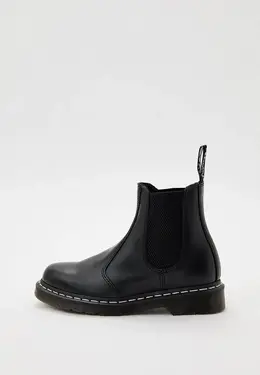 Dr. Martens: Чёрные ботинки 