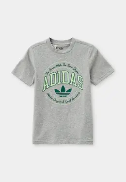 adidas Originals: Серая футболка 