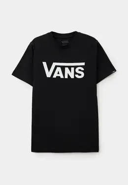 Vans: Чёрная футболка 