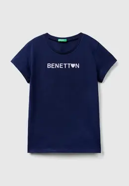 United Colors of Benetton: Синяя футболка 