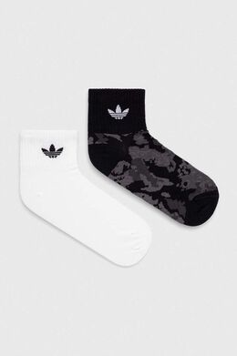 Adidas Originals: Чёрные носки  Originals