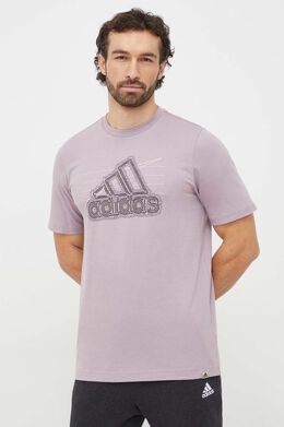 Adidas: Хлопковая футболка 