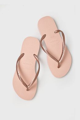 Havaianas: Розовые шлёпанцы 