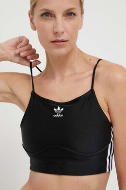 Adidas Originals: Чёрный топ  Originals