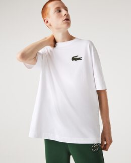 Lacoste: Белая футболка 