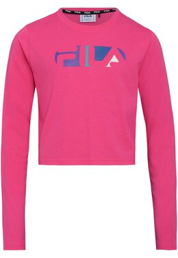 Fila: Фиолетовая футболка 