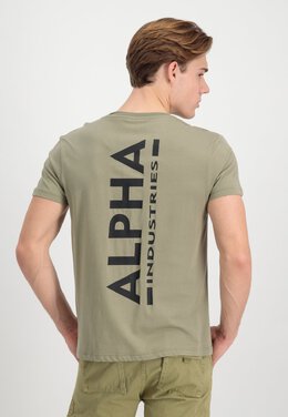 Alpha Industries: Футболка с принтом 