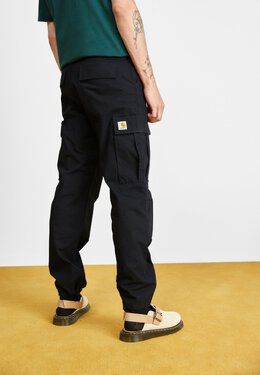 Carhartt WIP: Чёрные брюки 