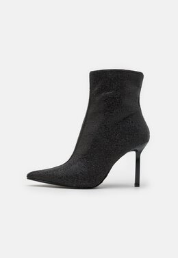 Steve Madden: Чёрные ботинки 