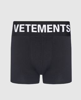 Vetements: Чёрные трусы 