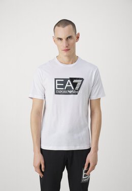 EA7 EMPORIO ARMANI: Футболка с принтом 