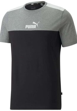 PUMA: Футболка  Ess с принтом