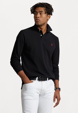 Polo Ralph Lauren: Чёрное поло 