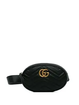 Gucci Pre-Owned: Чёрная сумка