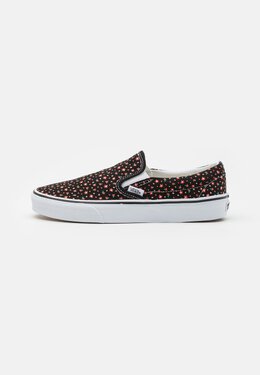 Vans: Чёрные мокасины  Classic Slip On