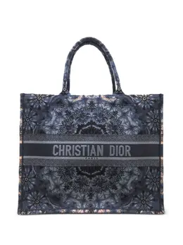 Christian Dior Pre-Owned: Голубая сумка-шоппер