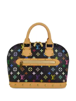 Louis Vuitton Pre-Owned: Чёрная сумка 