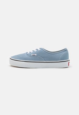 Vans: Голубые кроссовки  Authentic