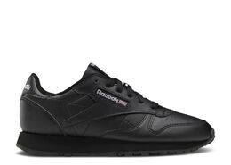 Reebok: Чёрные кроссовки  Classic Leather