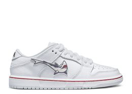 Nike: Белые кроссовки  Dunk Low