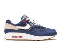 Nike: Голубые кроссовки  Air Max 1