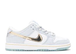 Nike: Синие кроссовки  Dunk Low