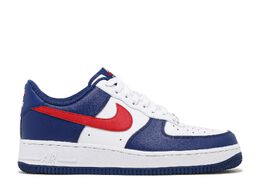 Nike: Синие кроссовки  Air Force 1